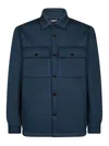 Dondup Jacke Aus Scuba-jersey In Blue