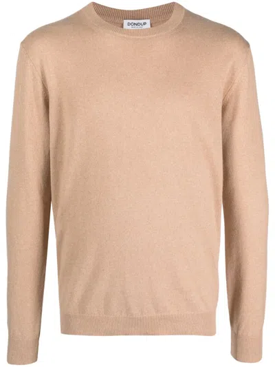 Dondup Fine-knit Long-sleeve Jumper In Neutrals