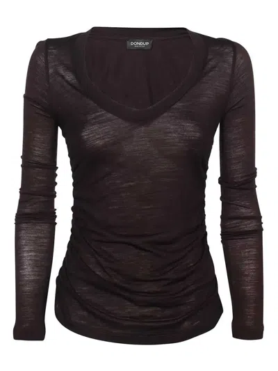 DONDUP FINE-KNIT SWEATER