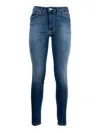 Dondup Fitted Jeans With Classic Five-pocket Design In Blue