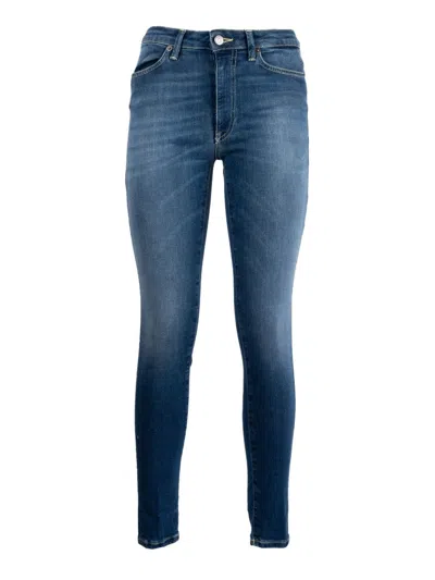 DONDUP FITTED JEANS WITH CLASSIC FIVE-POCKET DESIGN