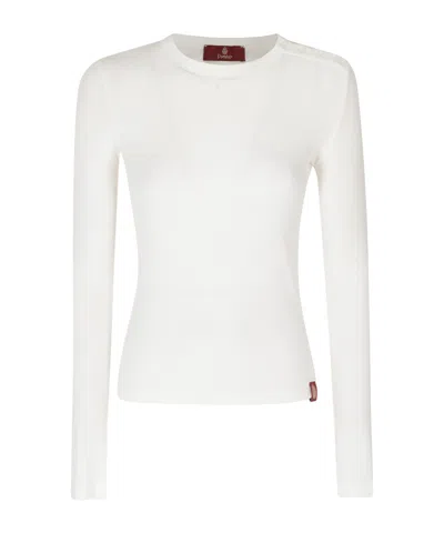Dondup Fitted Long-sleeve T-shirt In White