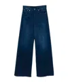Dondup Five-pocket Cotton Jeans In Blue