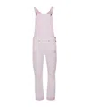 Dondup Five-pocket Denim Overalls In Pink