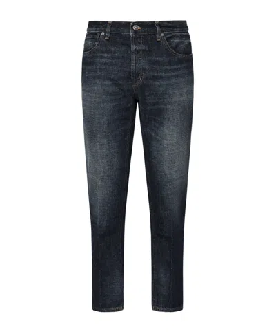 DONDUP FIVE-POCKET DENIM TROUSERS