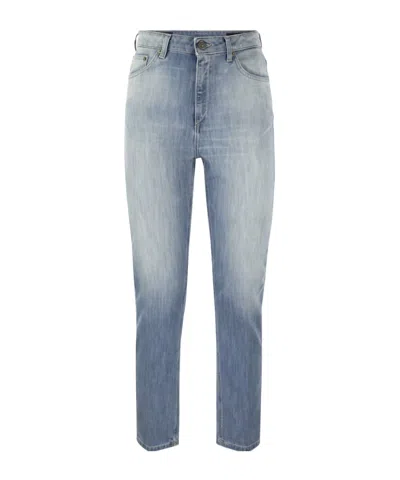 DONDUP FIVE-POCKET DENIM TROUSERS