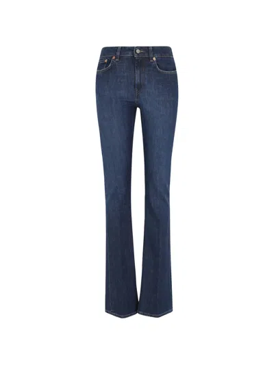 Dondup Five-pocket Flared Jeans In Blue
