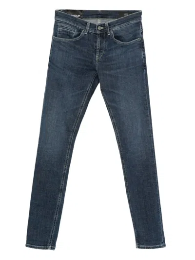 Dondup Five-pocket Jeans In Blue