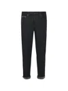 Dondup Five-pocket Jeans In Black