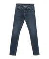 Dondup Skinny Jeans In Blue Denim In Blue