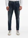 Dondup Five-pocket Jeans In Blue
