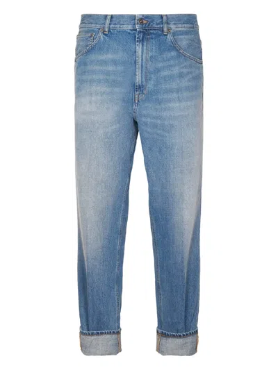 Dondup Five-pocket Jeans In Blue