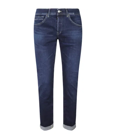 Dondup Button-fastening Jeans In Blue