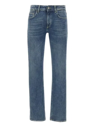 DONDUP FIVE-POCKET LOGO JEANS