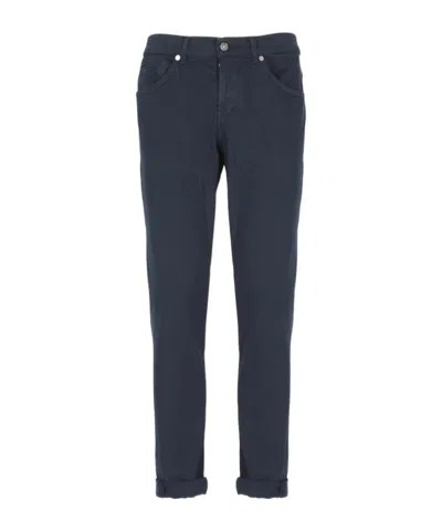 Dondup Five-pocket Pants In Black