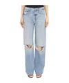 Dondup Pantalone In Denim Francine In Blue