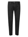 Dondup Five-pocket Trousers In Black