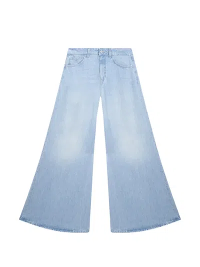 Dondup Weite Jeans Im Five-pocket-design In Blue