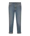 Dondup Five-pockets Jeans In Blue