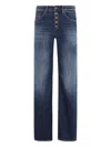 Dondup Loose Fit Jacklyn Jeans In Blue