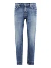 Dondup Five-pockets Jeans In Blue