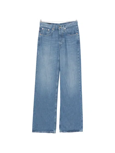 Dondup Five-pockets Jeans In Blue