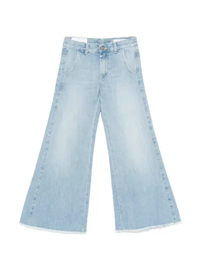 Dondup Kids' Flaire Jeans In Blue