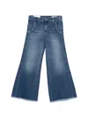 Dondup Flaire Jeans In Blue