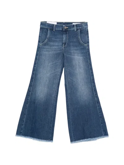 Dondup Kids' Flaire Jeans In Blue