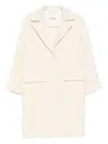 Dondup Flap-pocket Coat In Pink