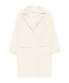 Dondup Flap-pocket Coat In White