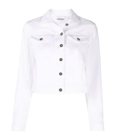 DONDUP FLAP-POCKET DENIM JACKET