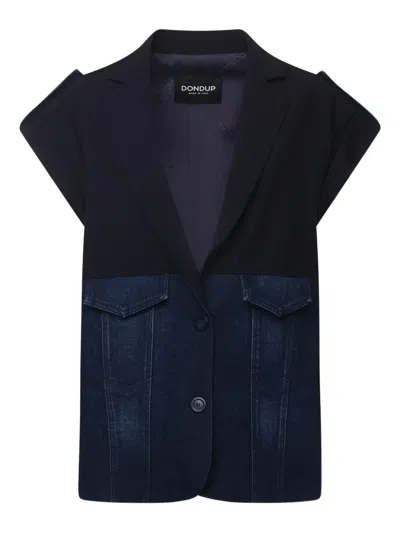 Dondup Flap-pocket Three-button Jacket In Multi
