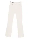 Dondup Flare Jeans In Neutral