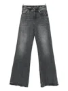 Dondup Flared Jeans In Black