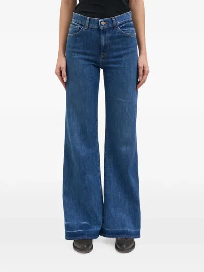 Dondup Flared Jeans In Black