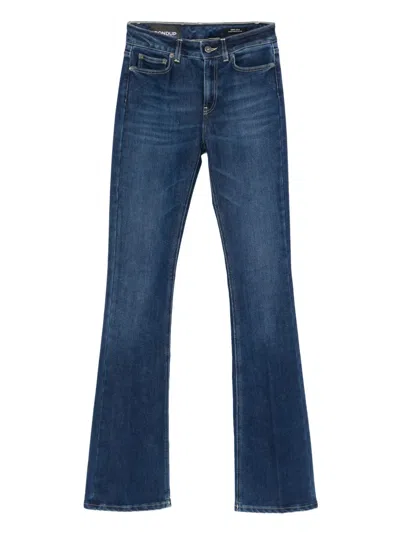 Dondup Flared Jeans In Blue