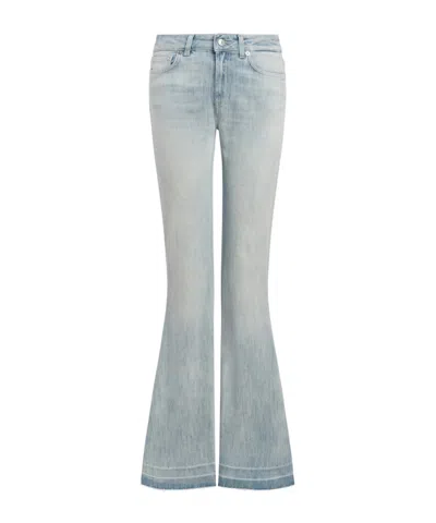 Dondup Flared Jeans In Blue