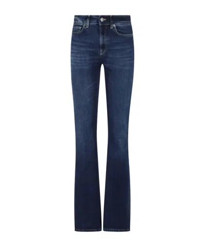Dondup Flared Jeans In Blue