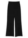 Dondup Flared Trousers In Black