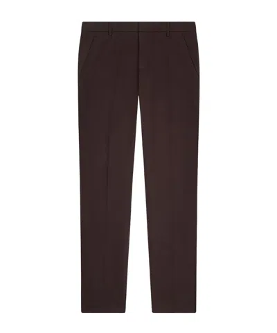 DONDUP FLAT-FRONT TROUSERS