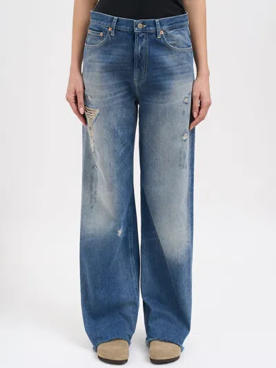 Dondup Francine Model Denim Jeans In Blue
