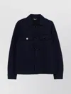 Dondup Front Pocket Shirt Long Sleeves In Black