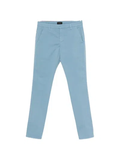Dondup Front-pockets Trousers In Blue