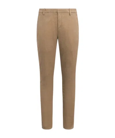 DONDUP GABARDINE CASUAL TROUSERS