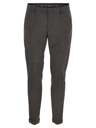 DONDUP GAUBERT - FRESH WOOL TROUSERS