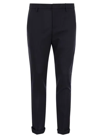DONDUP GAUBERT - FRESH WOOL TROUSERS