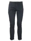 Dondup Men's Gaubert - Slim-fit Gabardine Trousers