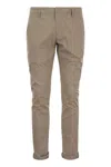 Dondup Mid-rise Straight Leg Trousers