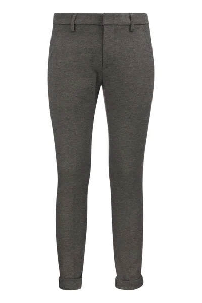 DONDUP DONDUP GAUBERT - SLIM-FIT JERSEY TROUSERS
